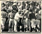 1973 World Series Oakland Athletics New York Mets The Sporting News Collection Archives Original Photos (Sporting News Collection Hologram/MEARS Photo LOA) - Lot of 15