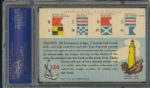 1955 Topps Rails & Sails Caravel #134 PSA NM-MT 8