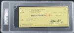 1972 Bud Selig Milwaukee Brewers Signed Check - To Atlanta Braves - PSA/DNA Holder