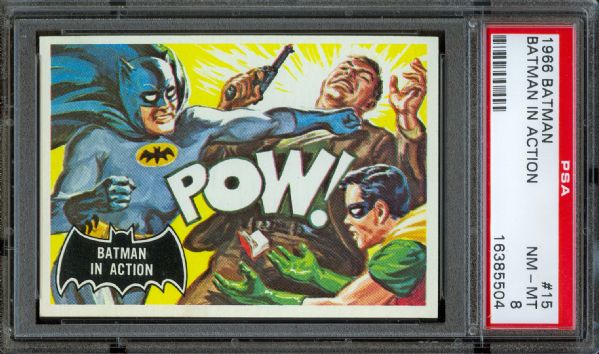 1966 Batman (Black) Batman In Action #15 PSA NM-MT 8