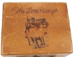1940s  Lone Ranger & Tonto Decca Wood Case Phonograph Record Player