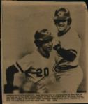 1975 World Series' Cincinnati Reds & Boston Red Sox The Sporting News Collection Archives Original Photos (MEARS Photo LOA) - Lot of 50