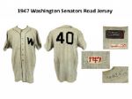 1947 Washington Senators Road Jersey (MEARS A3)