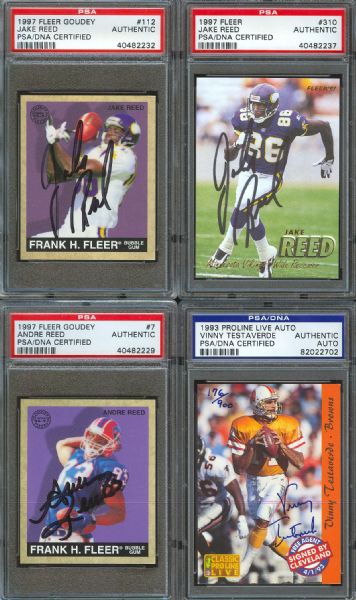 Multi-Sport Signed Card Collection (15)