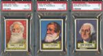 1952 Topps Look N See PSA Graded Collection (6)