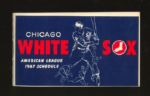 1960-1970 Chicago White Sox Pocket Schedule Booklets (4)