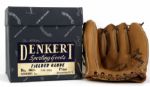 1960s Dean Chance Denkert Store Model Glove - 1961 Inaugural Season Los Angeles Angels ( MIB)