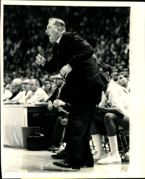 1966 Don Haskins Texas Western 8" x 10" Photo SPORT Magazine Collection Hologram (MEARS Photo LOA)