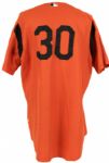 2003-06 Baltimore Orioles Game Worn BP Jersey (MEARS Auction  LOA )