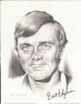 Linnett Scketches (6) Including Rod Carew w/ header card