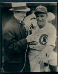 Vintage Chicago Cubs Bill Jurges Photograph