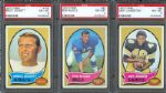 1970 Topps PSA Graded Collection (9) Including Elvin Bethea Rookie