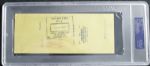1972 Bud Selig Milwaukee Brewers Signed Check - To Cleveland Indians  - PSA/DNA Holder
