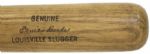 1965-68 Ernie Banks H&B Louisville Slugger Professional Model Game Used Bat - Chicago Cubs (MEARS A9.5) w/ Wrigley Field Groundskeeper LOA