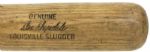 1965 Don Drysdale H&B Louisville Slugger Professional Model Game Used Bat - Los Angeles Dodgers (MEARS A10) Obtained directly from Cubs Groundskeeper (1 of 6 ordered)