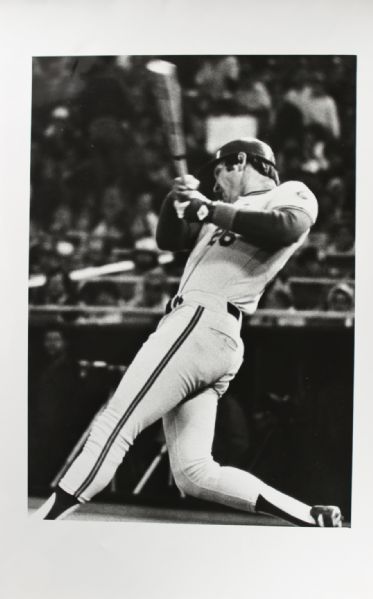 1981 Dave Kingman New York Mets "The Sporting News Collection Archives" Original First Generation 9" x 13 1/4" Choice Jumbo Oversized Photo (TSN Collection Hologram/MEARS Photo LOA) 1:1, Unique