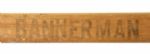 Chicago Blackhawks Murray Bannerman Signed Game Used Stick