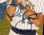 1980s Ted Simmons Rollie Fingers & Robin Yount Milwaukee Brewers Signed 8 x 10 - JSA