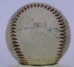 Baseball Superstars Multi Signed ONL (Giles) Baseaball w/ Roger Maris & Willie Mays Included From Cubs Employee - JSA 