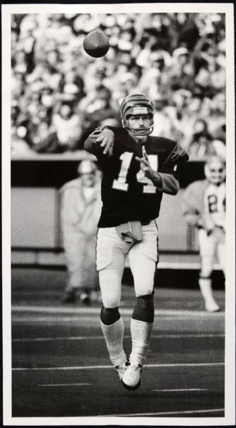 1982 Ken Anderson Cincinnati Bengals "The Sporting News Collection Archives" Original First Generation 8" x 14" Choice Jumbo Oversized Photo (TSN Collection Hologram/MEARS Photo LOA) 1:1, Unique