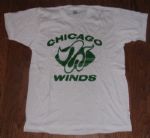 1975 Chicago Winds Official T-Shirts