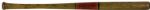 1900s era Hillerichs Crackerjack Painted/Striped No.2 Model Bat - (MEARS Auction LOA)