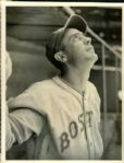 1936-40 circa Rabbit Warstler Boston Bees The Sporting News Collection Archives Original 6.5 x 8.5 Photo (Sporting News Collection Hologram/MEARS Photo LOA) - Lot of 2