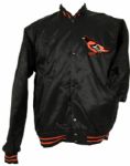 1980s Baltimore Orioles Game Worn Jacket - MEARS LOA