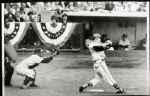 1958 Rare Warren Spahn Batting "The Sporting News Collection Archives" Original First Generation 9" x 14" Choice Jumbo Oversized Photo (TSN Collection Hologram/MEARS Photo LOA) 1:1, Unique