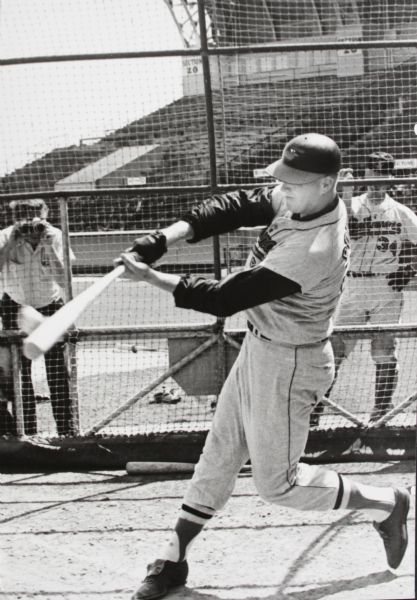 1963-71 Boog Powell Baltimore Orioles "The Sporting News Collection Archives" Original First Generation 8" x 11 3/4" Choice Jumbo Oversized Photo (TSN Collection Hologram/MEARS Photo LOA) 1:1, Unique