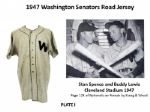 1947 Washington Senators Road Jersey (MEARS A3)