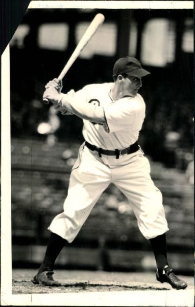 1938 Johnny Rizzo Pittsburgh Pirates "The Sporting News Collection Archives" Original 6" x 10" Photo (Sporting News Collection Hologram/MEARS Photo LOA)