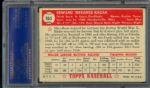 1952 Topps Cardinals Eddie Kazak #165 PSA EX 5