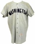 1962 Joe Hicks Washington Senators Road Jersey (MEARS A9.5)