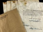 1946-48 Stan Patrick Chicago American Gears Signed Contract - JSA 