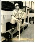 1913-40 Johnny Bassler The Sporting News Collection Archives Type A Original Photos (Sporting News Collection Hologram/MEARS Photo LOA) - Lot of 5