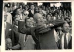 1953 Dwight D. Eisenhower and Baseball TSN Collection Archives Original Photo (Sporting News Collection Hologram/MEARS Photo LOA) - Lot of 3