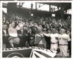 1953 Dwight D. Eisenhower and Baseball "TSN Collection Archives" Original Photo (Sporting News Collection Hologram/MEARS Photo LOA) - Lot of 3
