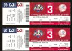 2009 New York Yankees ALDS Full Unused Tickets (2)