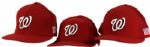 2006 Washington Nationals Game Worn Cap - Lot of 3 (MEARS Auction  LOA)