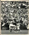 1973 World Series Oakland Athletics New York Mets The Sporting News Collection Archives Original Photos (Sporting News Collection Hologram/MEARS Photo LOA) - Lot of 15