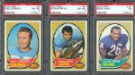1970 Topps PSA Graded Collection (9) Including Elvin Bethea Rookie