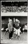 1971 Oakland Athletics Charlie Finley "The Sporting News Collection Archives" Original First Generation Choice Jumbo Oversized Photos (TSN Collection Hologram/MEARS Photo LOA) 1:1, Unique - Lot of 2