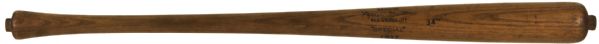 1937 Pepper Martin H&B Louisville Slugger Professional Model Lathe Bat - St. Louis Cardinals (MEARS Auction LOA)