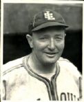 1939-41 Fred Haney St. Louis Browns The Sporting News Collection Archives Original 8 x 10 Photos (Sporting News Collection Hologram/MEARS Photo LOA) - Lot of 2