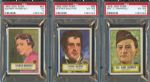 1952 Topps Look N See PSA Graded Collection (6)
