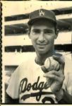1958-66 Sandy Koufax Los Angeles Dodgers "The Sporting News Collection Archives" Original 6" x 9" Photo (Sporting News Collection Hologram/MEARS Photo LOA)