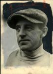 1920s Percy Haughton Harvard Football Coach "The Sporting News Collection Archives" Original First Generation Production Art (Sporting News Collection Hologram/MEARS Photo LOA)