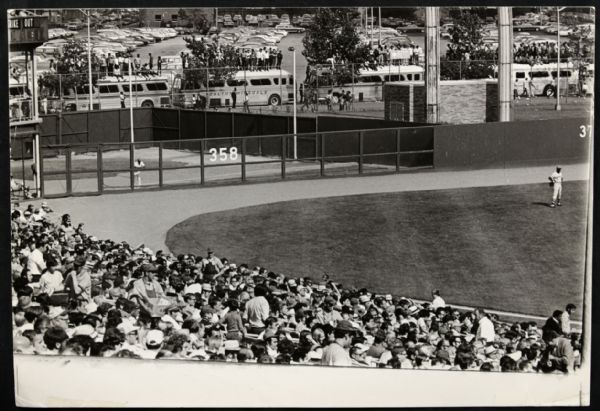 1970 Shea Stadium New York Mets "The Sporting News Collection Archives" Original First Generation 8" x 11.5" Choice Jumbo Oversized Photo (TSN Collection Hologram/MEARS Photo LOA) 1:1, Unique