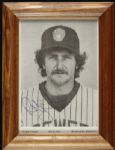 1980s Robin Yount Milwaukee Brewers Signed 5" x 7" Photo - JSA